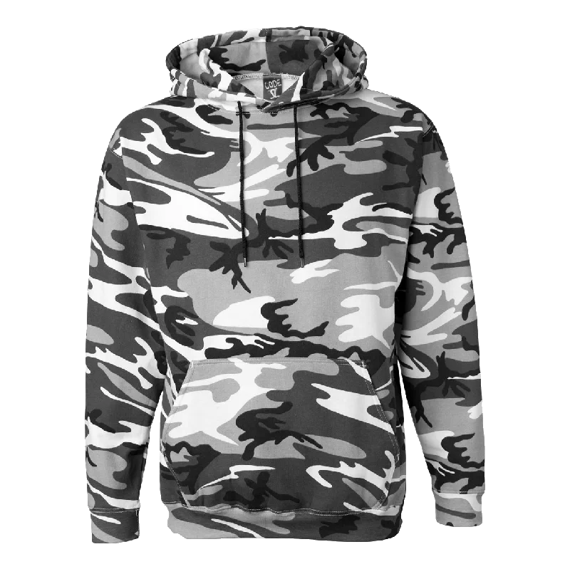 B1531 Camo Pullover Fleece Hoodie