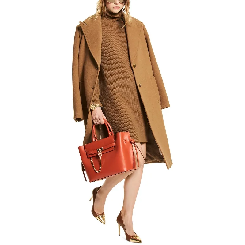 Womens Menswear Oversized Wool Coat