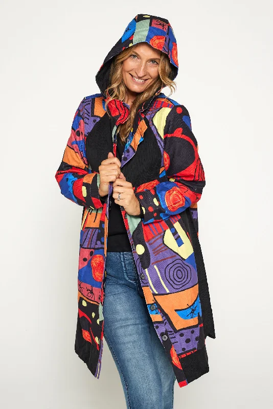 Bicheno Corduroy Coat - Sun & Sea Thick Layered Jacket
