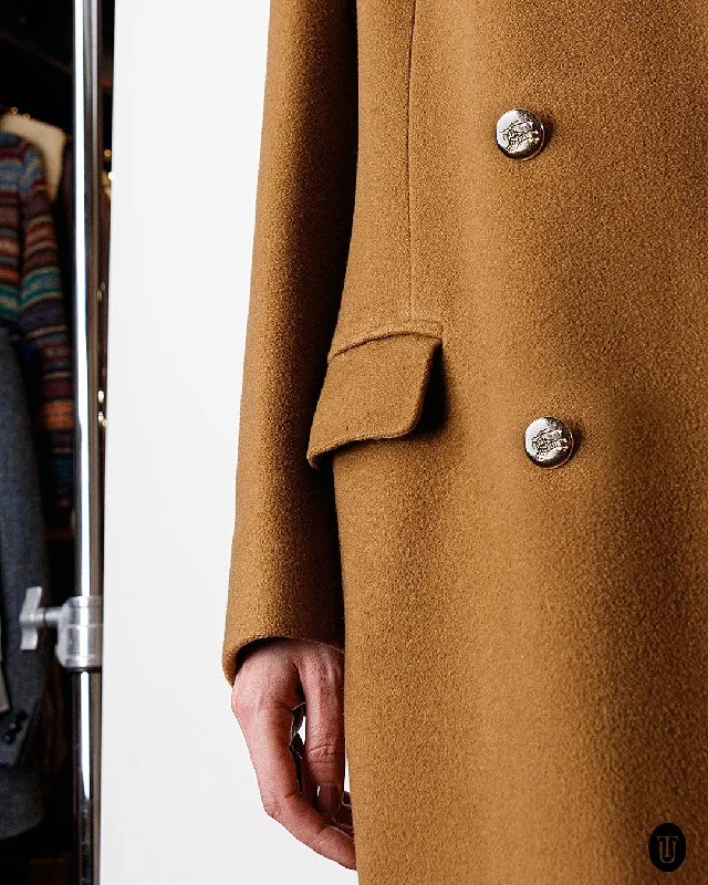 1980s Burberrys' Cashmere Coat XL Cropped Tweed Jacket