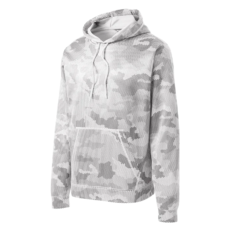 C1538 CamoHex Fleece Hooded Pullover