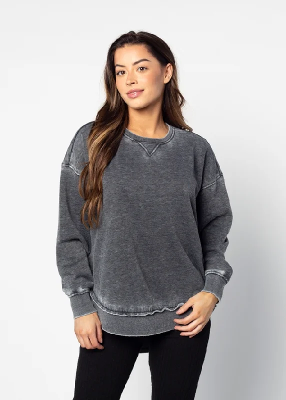 Campus Pullover - Charcoal