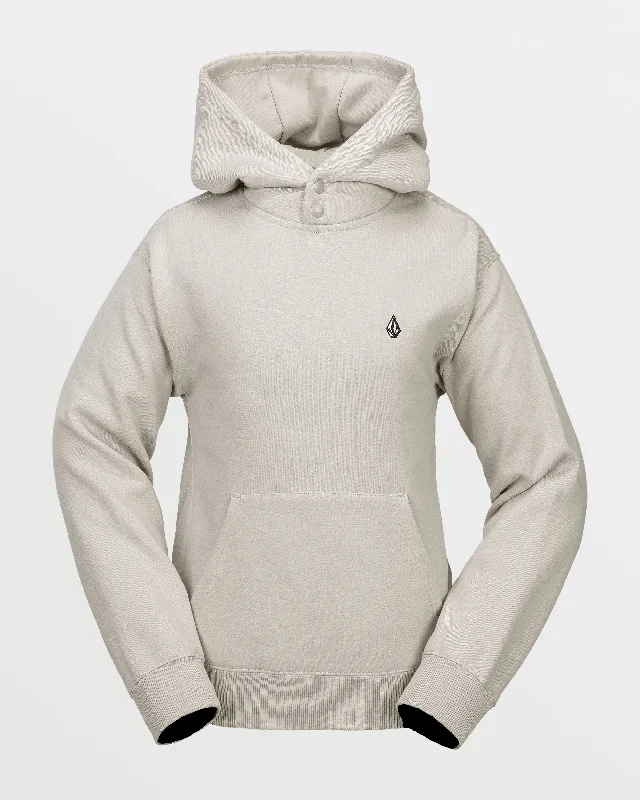 Womens Costus Pullover Fleece - Stone Fine Merino Wool