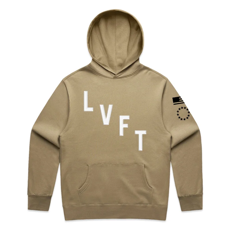 Crew Pullover Hoodie - Sand