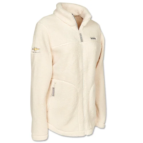 Ladies Chevrolet Gold Bowtie Columbia Sherpa Full-Zip Pullover Long Sleeve Pullover