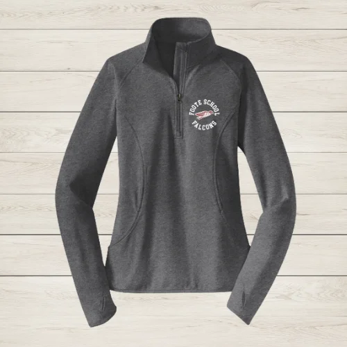 Ladies Falcons Stretch 1/2 Zip Pullover