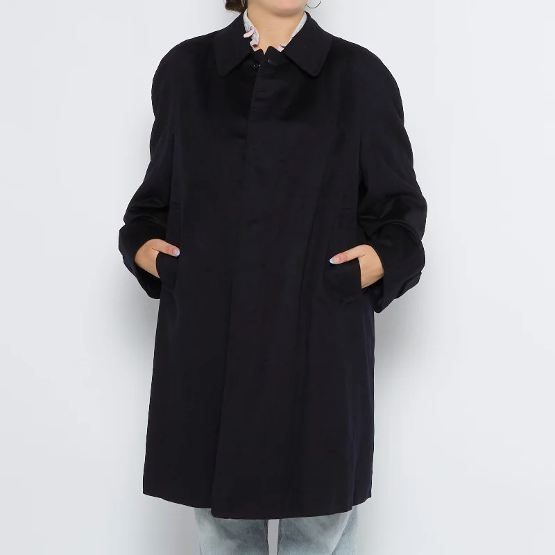 Wool Mix 3/4 Coat - XL