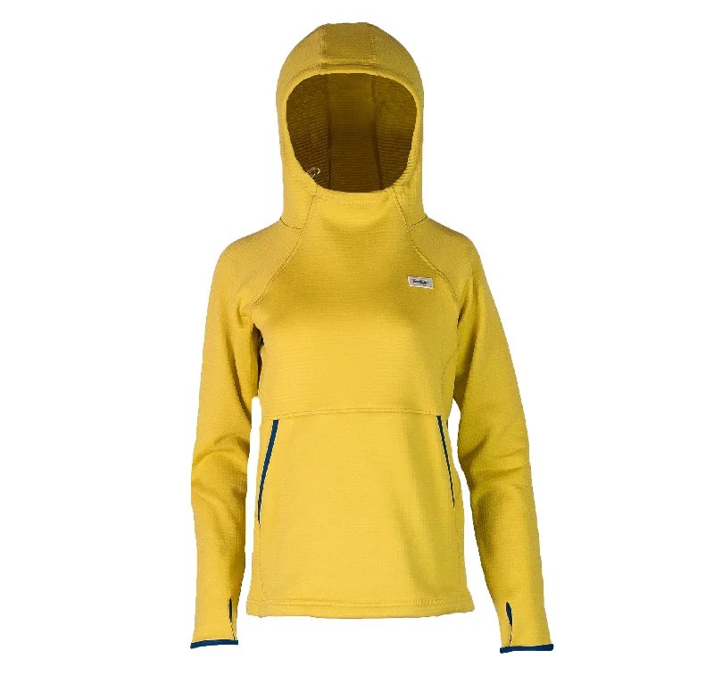 Women's Leah Fleece Pullover Hoody Sarouel Sleeve Pullover