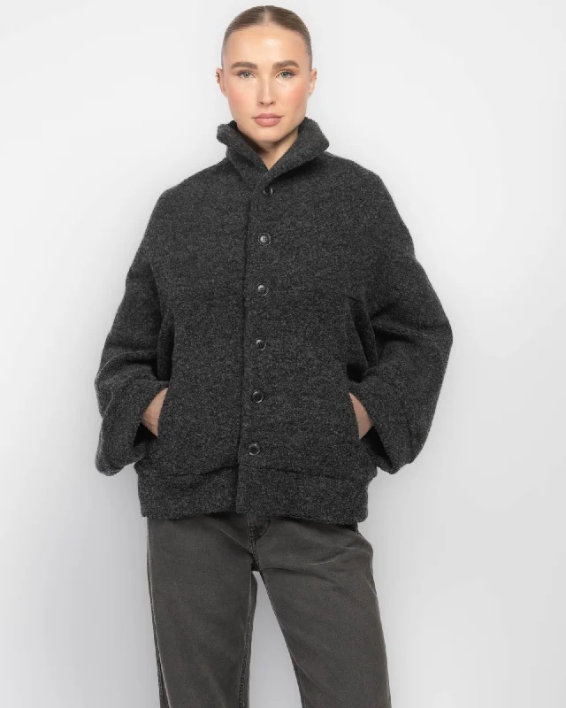Dolman Sleeve Coat Ultra-Light Down Coat