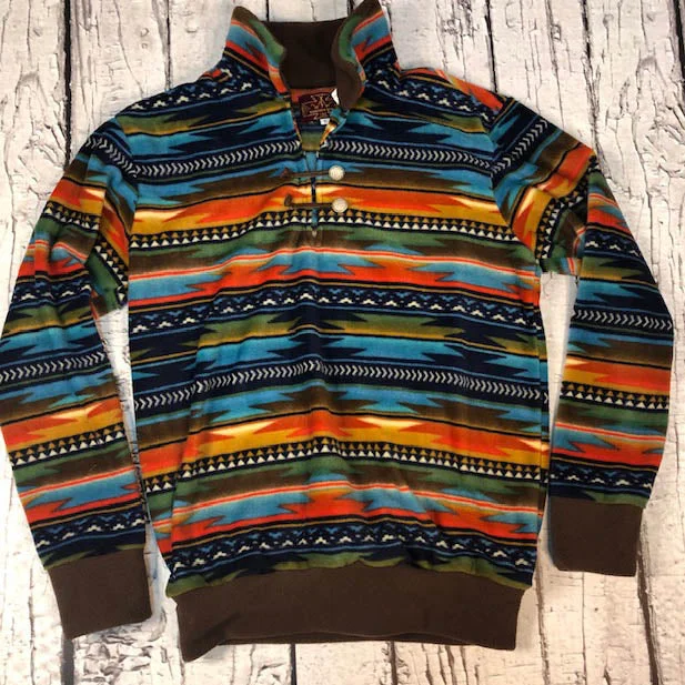 Western Wits Women's Serape Sunset Pullover