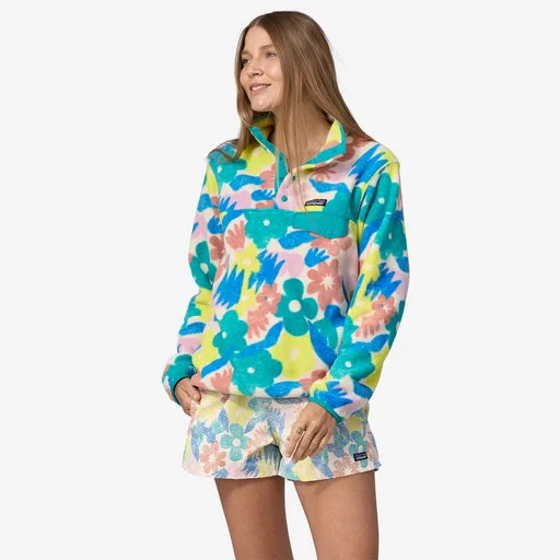 Patagonia Women's Lightweight Synchilla Snap-T Fleece Pullover Deep Neck Pullover