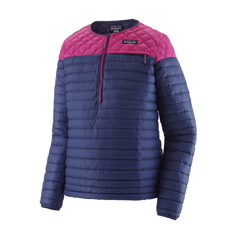 Women's AlpLight Down Pullover Ruffled Neck Pullover