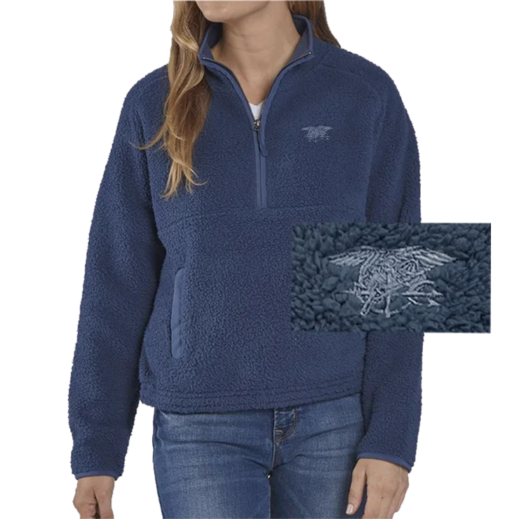 Women's Trident Everest Fleece Half-Zip Pullover Solo Sleeve Pullover