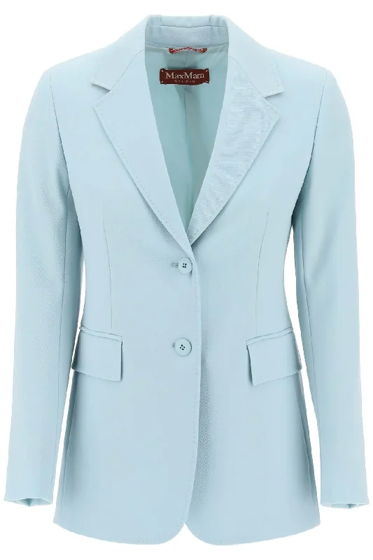 Dingey Single-breasted Blazer  - Light Blue