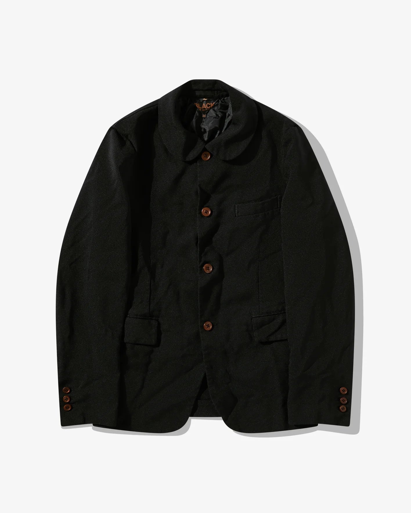 BLACK Comme des Garçons Split Side Seam Blazer (Black)