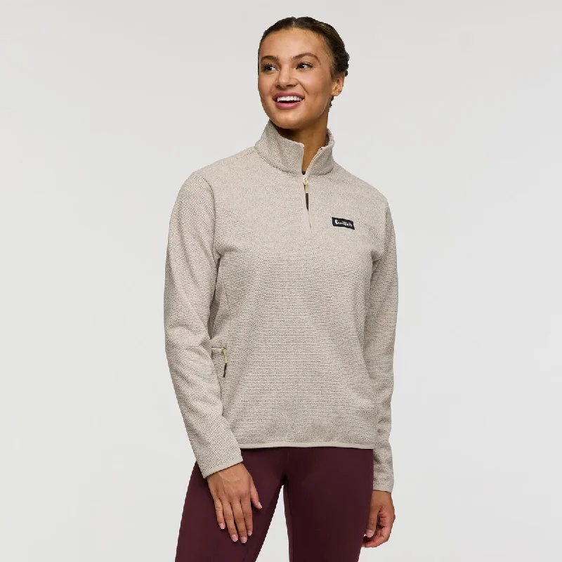 Envo Fleece Quarter-Zip Pullover - Womens