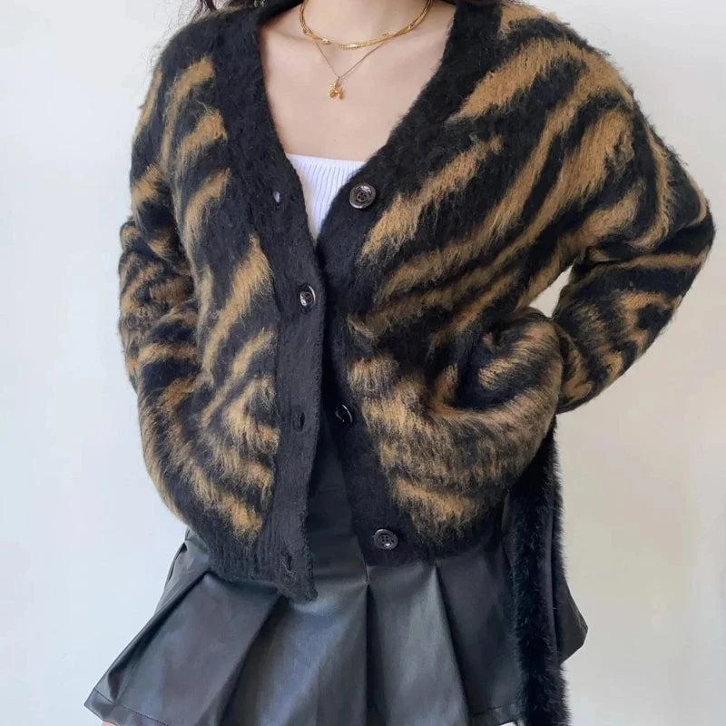 Fuzzy Cardigan Fleece Cardigan Nylon Polyester
