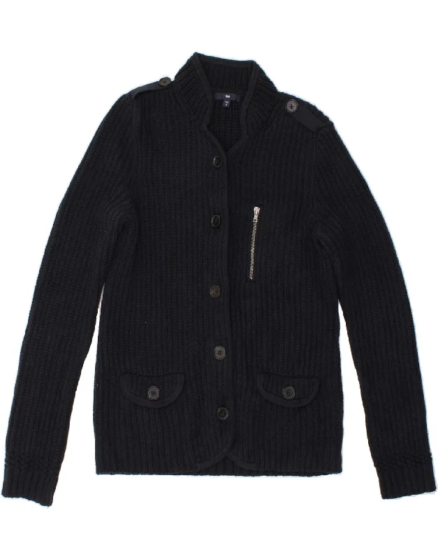 GAP Womens Cardigan Sweater UK 14 Medium Navy Blue Cotton Wool Cardigan Cotton Cardigan Cashmere Cardigan GAP Womens Cardigan Sweater UK 14 Medium Navy Blue Cotton Wool Cardigan Cotton Cardigan Cashmere Cardigan