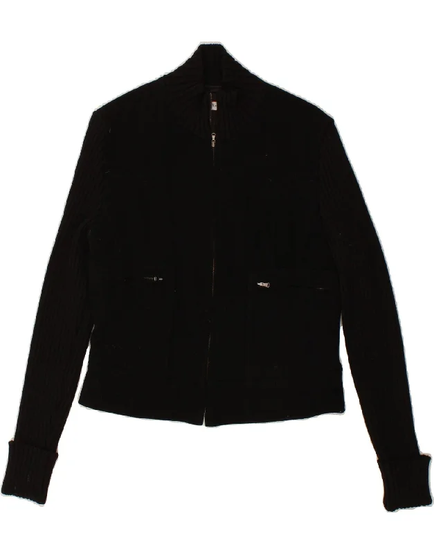 MAX & CO. Womens Crop Cardigan Sweater UK 10 Small Black Wool Long Cardigan Short Cardigan Medium Cardigan MAX & CO. Womens Crop Cardigan Sweater UK 10 Small Black Wool Long Cardigan Short Cardigan Medium Cardigan