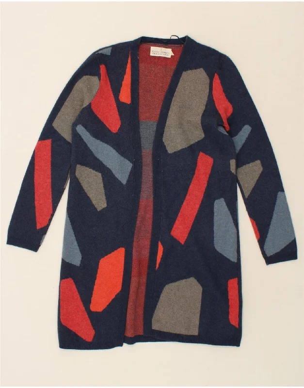 SEASALT CORNWALL Womens Longline Cardigan Sweater UK 12 Medium Navy Blue Wool Cardigan Cotton Cardigan Cashmere Cardigan SEASALT CORNWALL Womens Longline Cardigan Sweater UK 12 Medium Navy Blue Wool Cardigan Cotton Cardigan Cashmere Cardigan